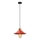 Visi lamp MANAVGAT 1xE27/40W/230V rdeča/rjava