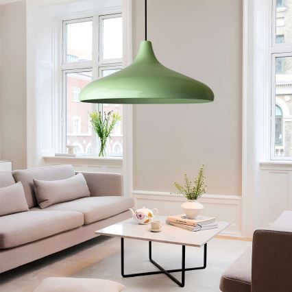 Visića lampa VULCANO 1xE27/40W/230V zelena