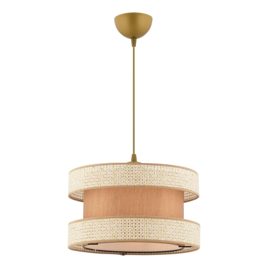 Visiči lampa HALO 1xE27/60W/230V bež/kremna