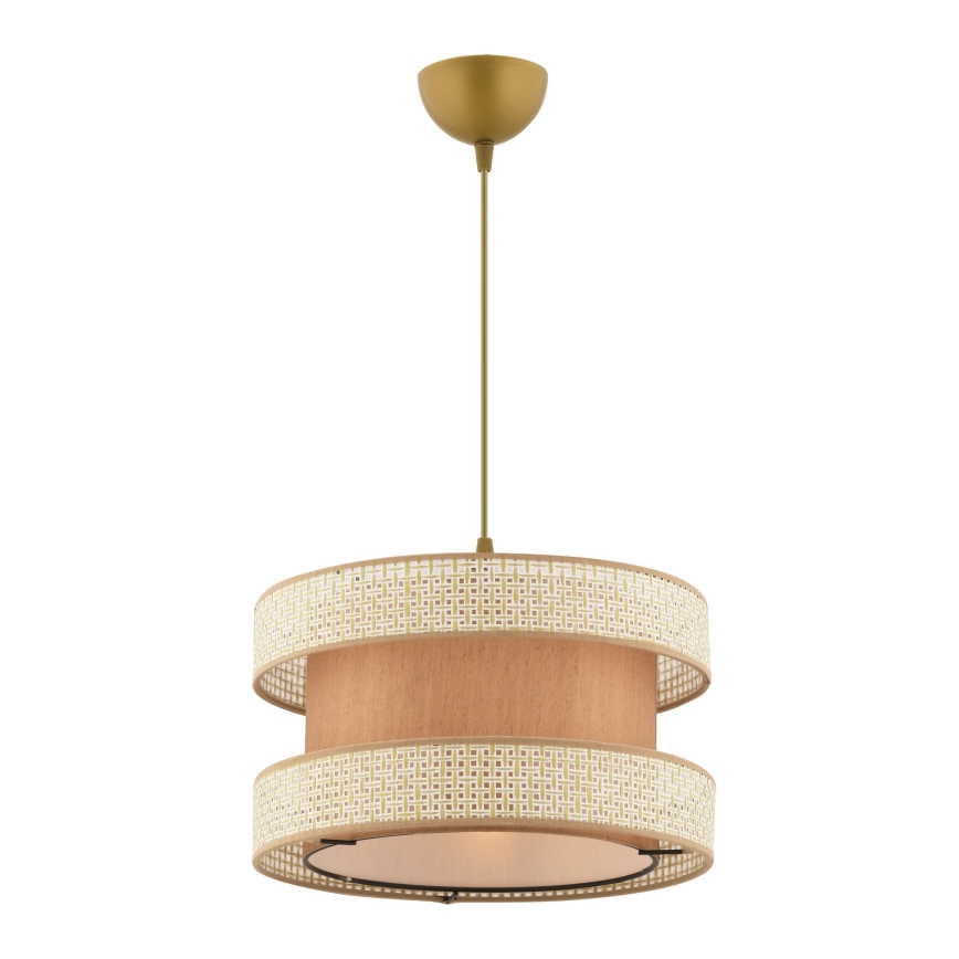 Visiči lampa HALO 1xE27/60W/230V bež/kremna
