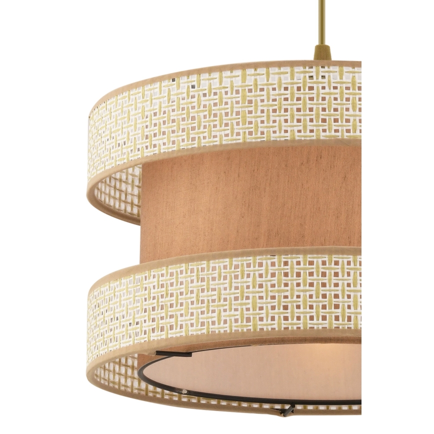 Visiči lampa HALO 1xE27/60W/230V bež/kremna