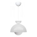 Visící lustr SALVA 1xE27/15W/230V bílá