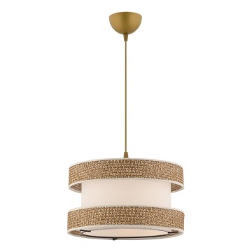 Visiči svetilnik HALO 1xE27/60W/230V kremna/bež