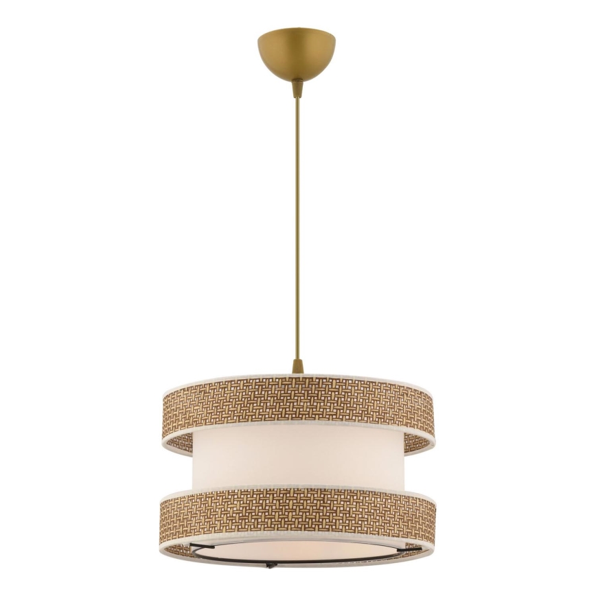Visiči svetilnik HALO 1xE27/60W/230V kremna/bež
