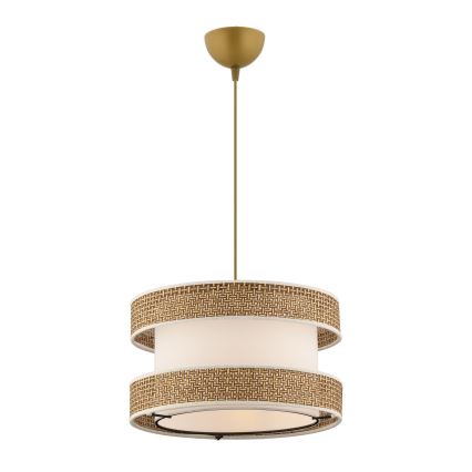 Visiči svetilnik HALO 1xE27/60W/230V kremna/bež