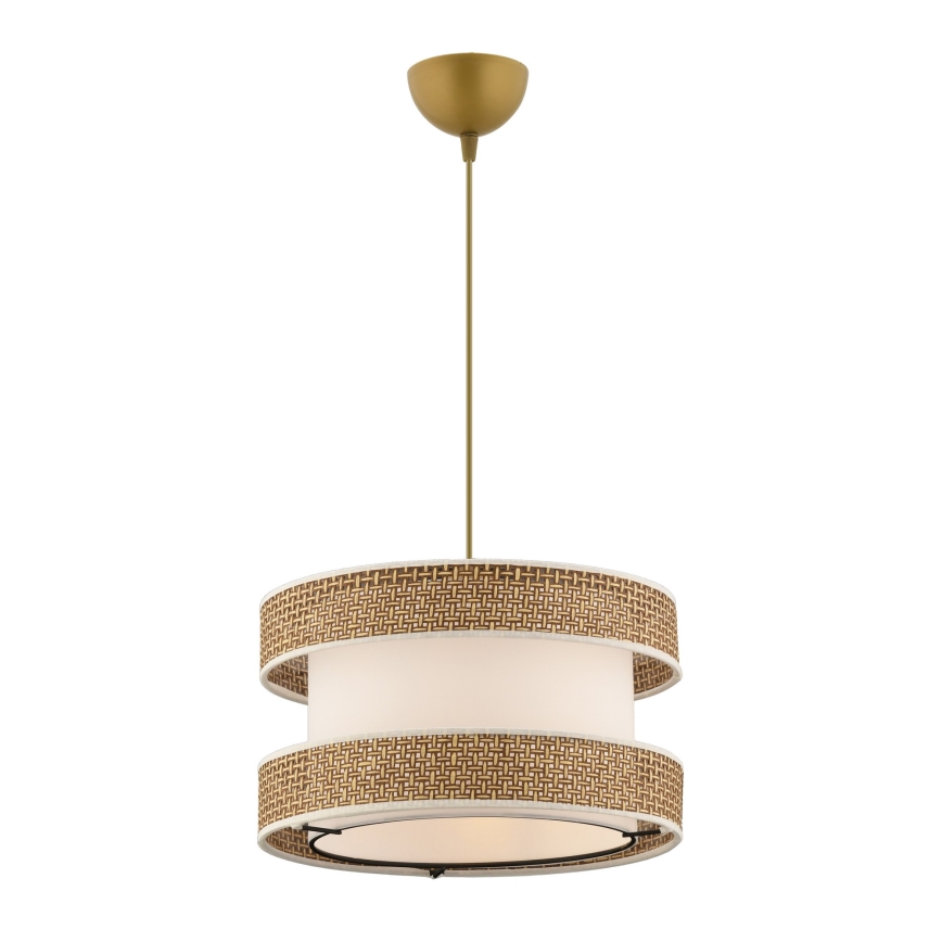 Visiči svetilnik HALO 1xE27/60W/230V kremna/bež