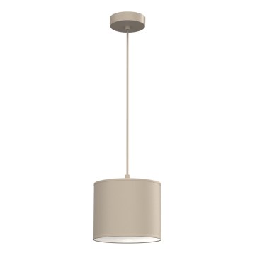 Visilna svetilka na kablu ARDEN 1xE27/15W/230V premer 18 cm bež