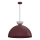 Visilni lestenec NEVIS 1xE27/15W/230V premer 50 cm bordo