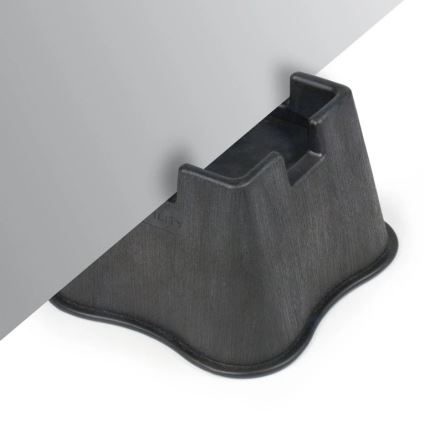 Vitility - Komplet 4x nastavkov za povišanje postelje 7 cm, črni