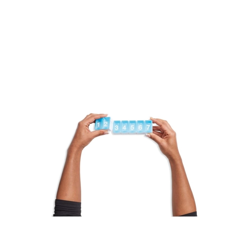 Vitility - Tedenski razdelilnik zdravil, moder