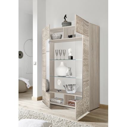 Vitrina ARIA hrast Sonoma