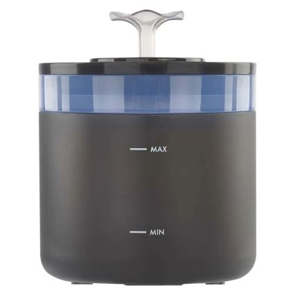 Vodna fontana za hišne ljubljenčke 2,6 l/5V siva