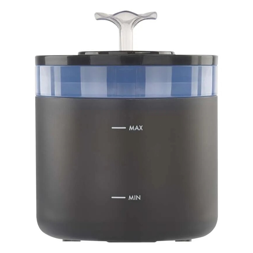 Vodna fontana za hišne ljubljenčke 2,6 l/5V siva