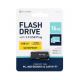 Vodoodporni Flash Disk USB 64GB črn