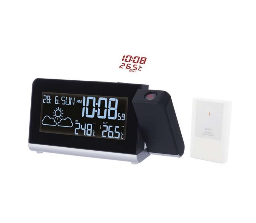 Vremenska postaja z LCD zaslonom 4,5V/1x CR2032 + 2×AA