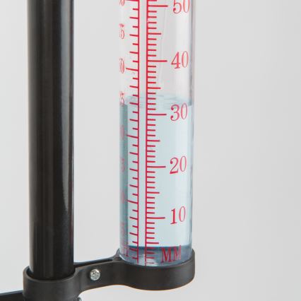 Vrtna meteorološka postaja 3 v 1 145 cm črna