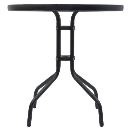 Vrtna miza pr. 70 cm črna
