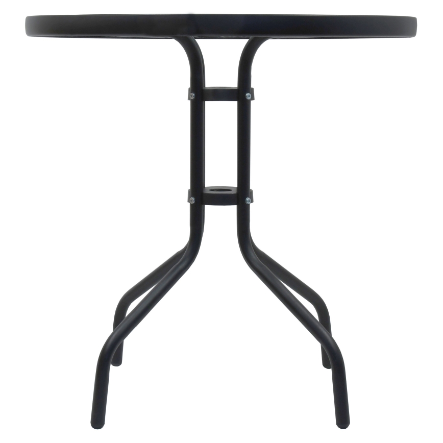 Vrtna miza pr. 70 cm črna