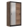 Wardrobe SABRINA 120x215 cm hrast craft
