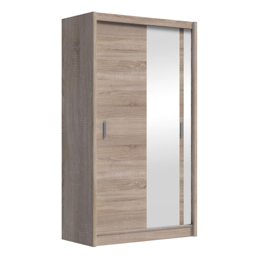 Wardrobe SABRINA 120x215 cm hrast sonoma