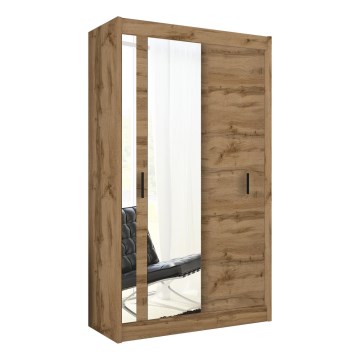 Wardrobe SABRINA 120x215 cm hrast woltan