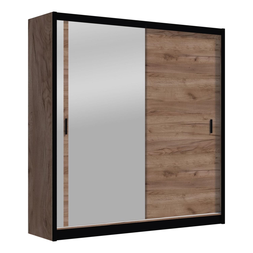 Wardrobe SABRINA 180x215 cm hrast craft
