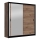Wardrobe SABRINA 180x215 cm hrast craft