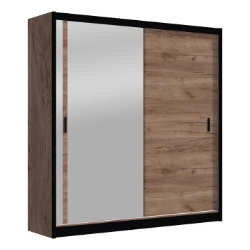 Wardrobe SABRINA 203x215 cm hrast craft
