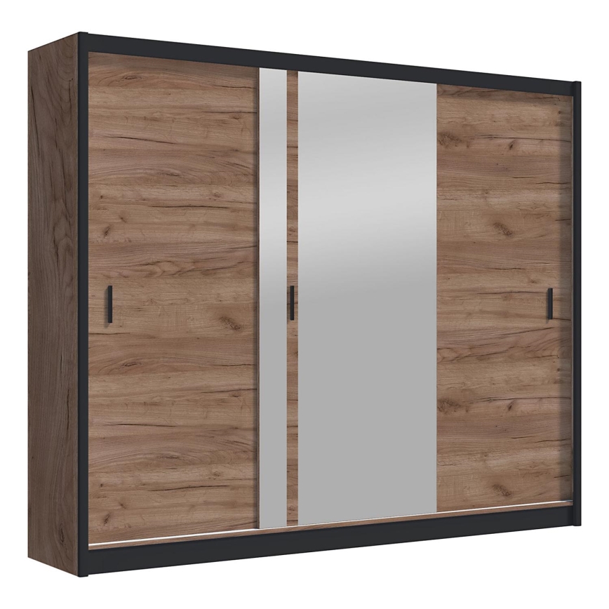 Wardrobe SABRINA 250x215 cm hrast craft