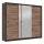 Wardrobe SABRINA 250x215 cm hrast craft
