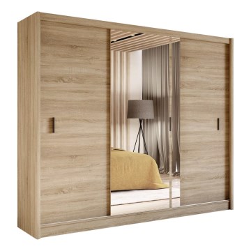 Wardrobe SABRINA 250x215 cm hrast sonoma