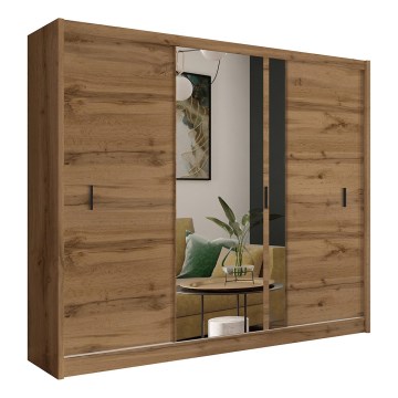 Wardrobe SABRINA 250x215 cm hrast woltan
