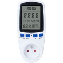 Wattmeter in merilnik porabe električne energije 3600W/230V