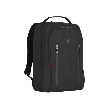Wenger - Nahrbtnik za prenosni računalnik 16 l 16" z žepom za tablico 12" Mesto Traveler črna