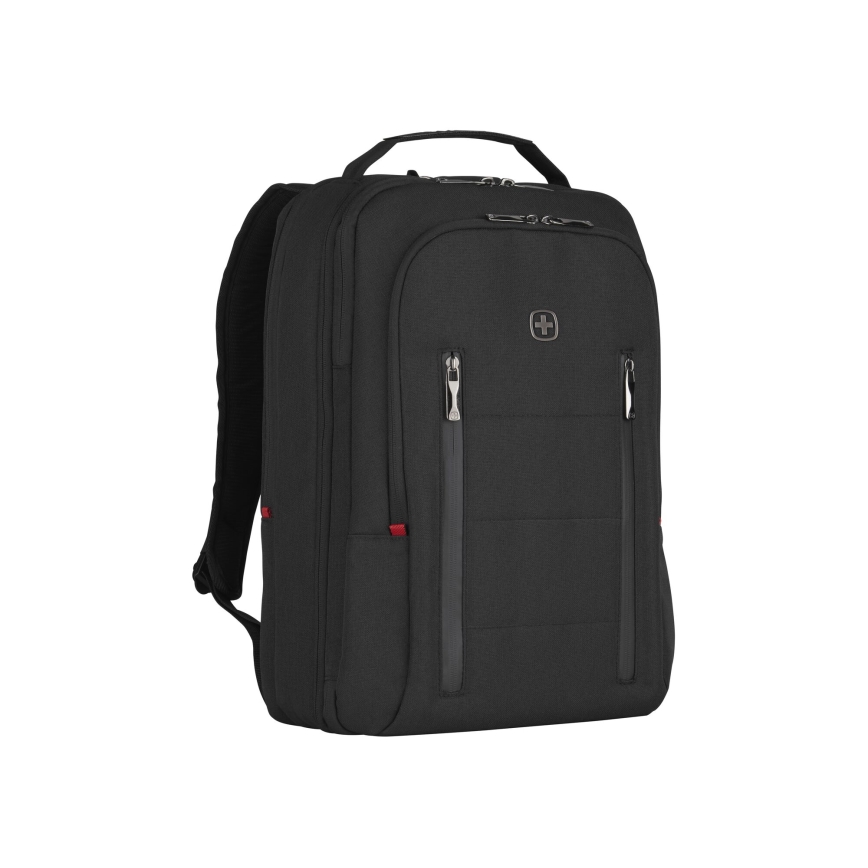 Wenger - Nahrbtnik za prenosni računalnik 16 l 16" z žepom za tablico 12" Mesto Traveler črna