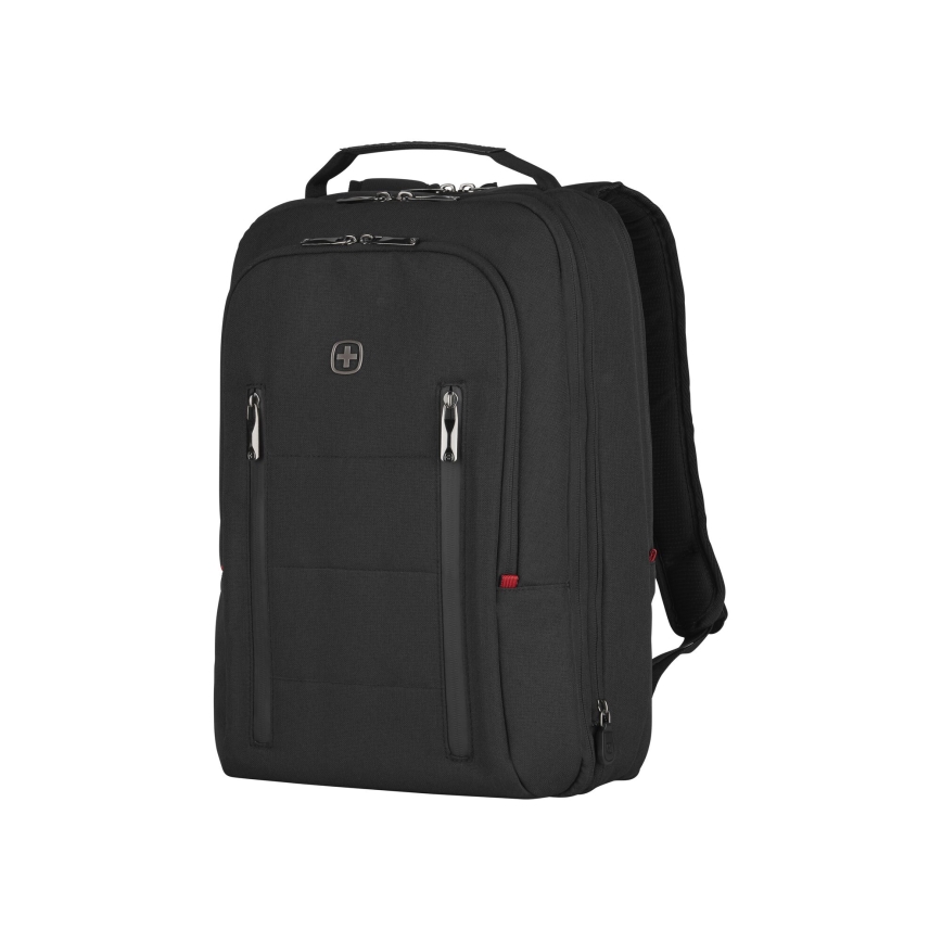 Wenger - Nahrbtnik za prenosni računalnik 16 l 16" z žepom za tablico 12" Mesto Traveler črna