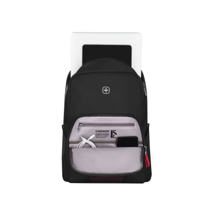 Wenger - Nahrbtnik za prenosni računalnik 20 l 15,6" z žepom za tablico 10" Motion črna