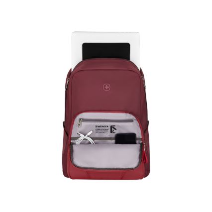Wenger - Nahrbtnik za prenosni računalnik 20 l 15,6" z žepom za tablico 10" Motion rdeča
