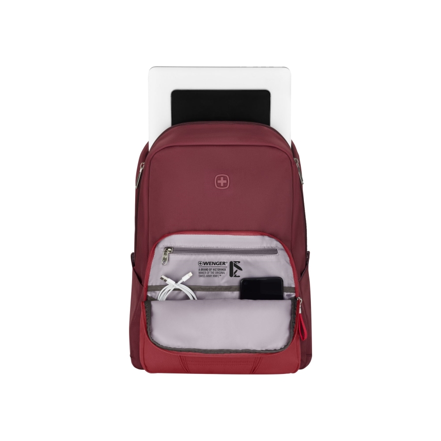 Wenger - Nahrbtnik za prenosni računalnik 20 l 15,6" z žepom za tablico 10" Motion rdeča