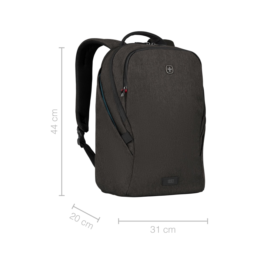 Wenger - Nahrbtnik za prenosni računalnik 21 l 16" z žepom za tablico 10" MX Light črna