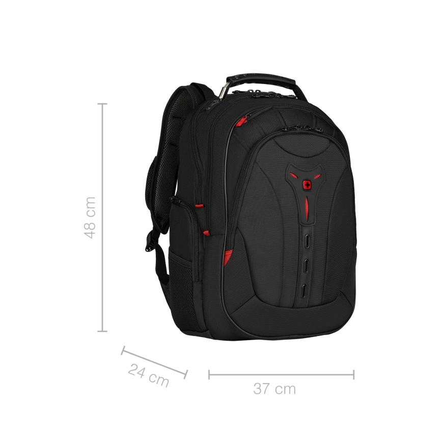 Wenger - Nahrbtnik za prenosni računalnik 25 l 16" z žepom za tablico 10" Pegasus Deluxe črna