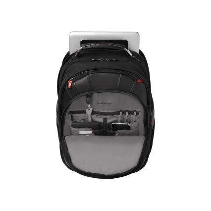 Wenger - Nahrbtnik za prenosni računalnik 25 l 17" z žepom za tablico 12" Pegasus črna/siva