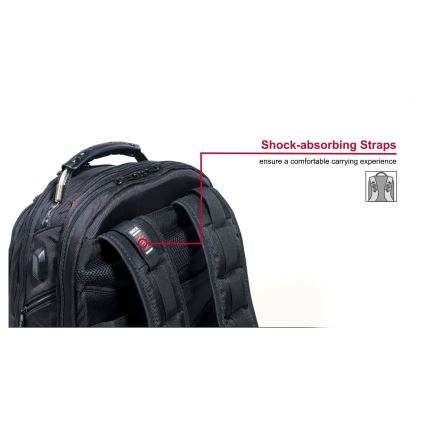 Wenger - Nahrbtnik za prenosni računalnik 26 l 17" z žepom za tablico 10" Ibex Ballistic Deluxe
