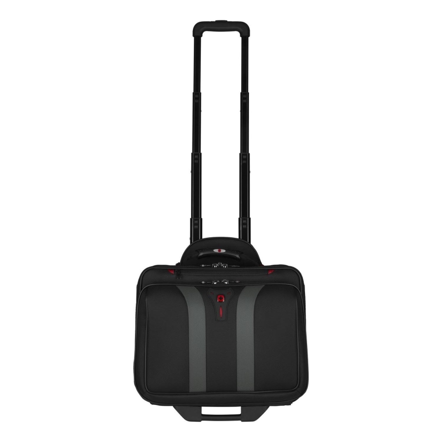 Wenger - Potovalni kovček na kolesih 29 l + laptop case 15,6" Granada črna