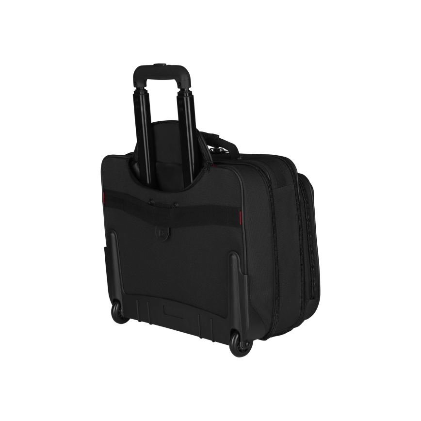 Wenger - Potovalni kovček na kolesih 29 l + laptop case 15,6" Granada črna