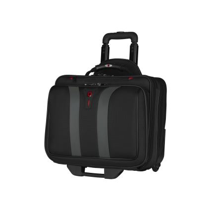 Wenger - Potovalni kovček na kolesih 29 l + laptop case 15,6" Granada črna