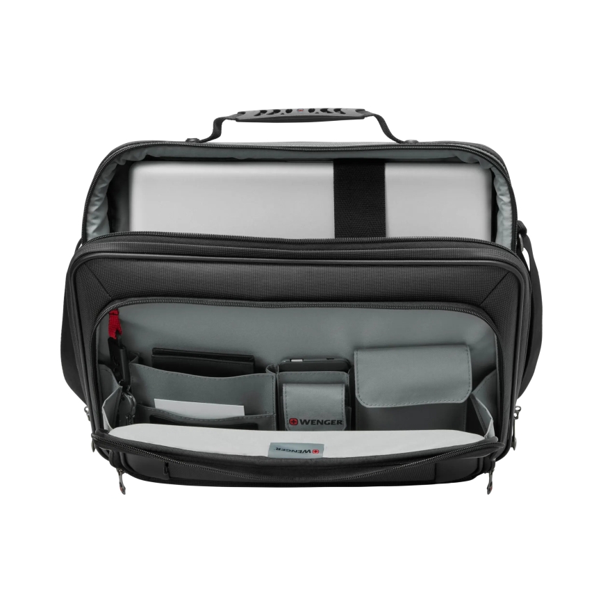 Wenger - Torba za prenosni računalnik 10 l 15,6" z žepom za tablico 10" Insight črna