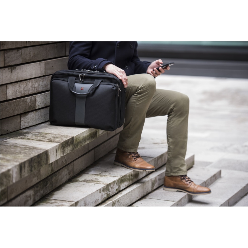 Wenger - Torba za prenosni računalnik 15 l 16" Legacy Double črna