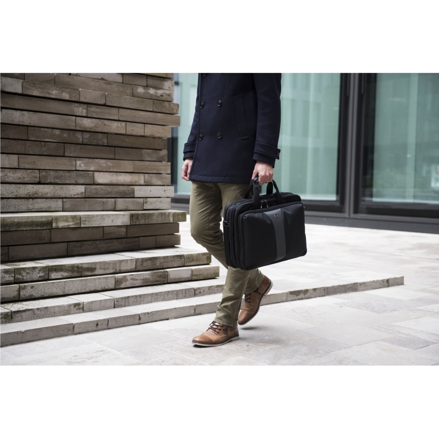 Wenger - Torba za prenosni računalnik 15 l 16" Legacy Double črna