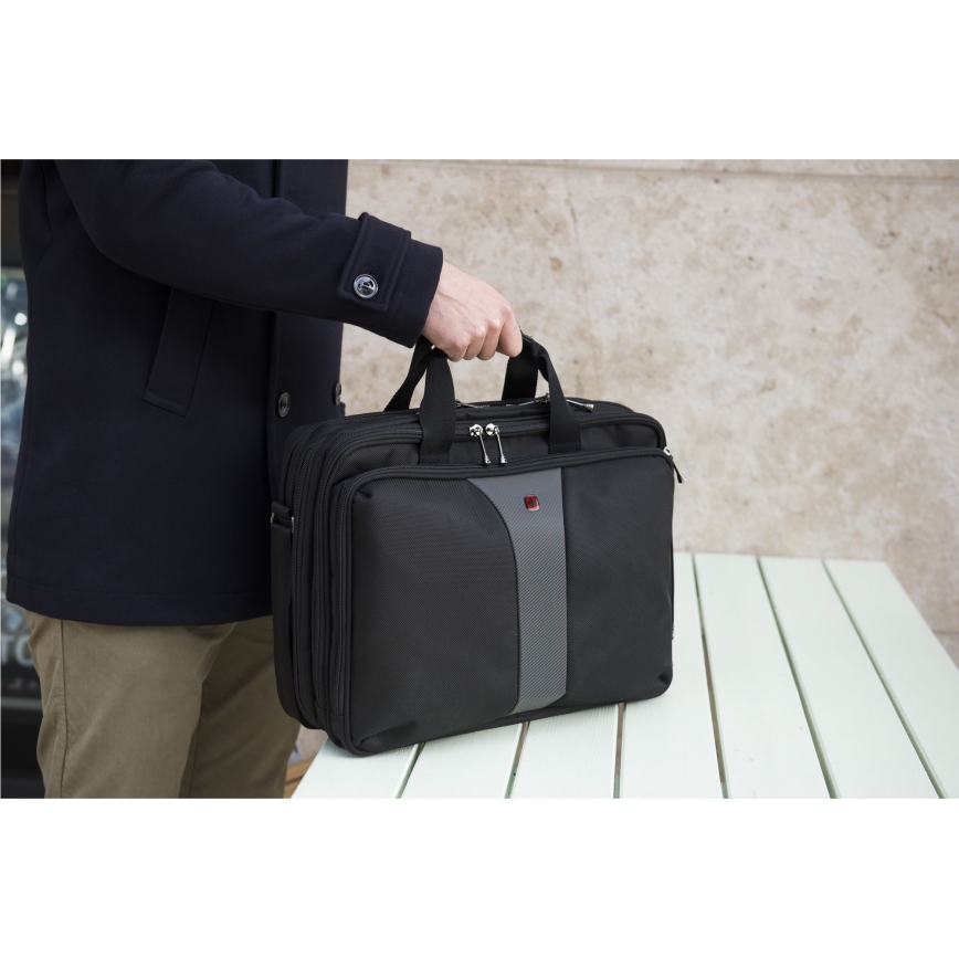 Wenger - Torba za prenosni računalnik 15 l 16" Legacy Double črna